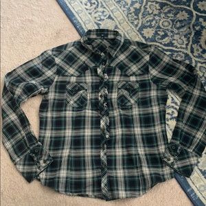 Vintage Gap Plaid Button Down Shirt